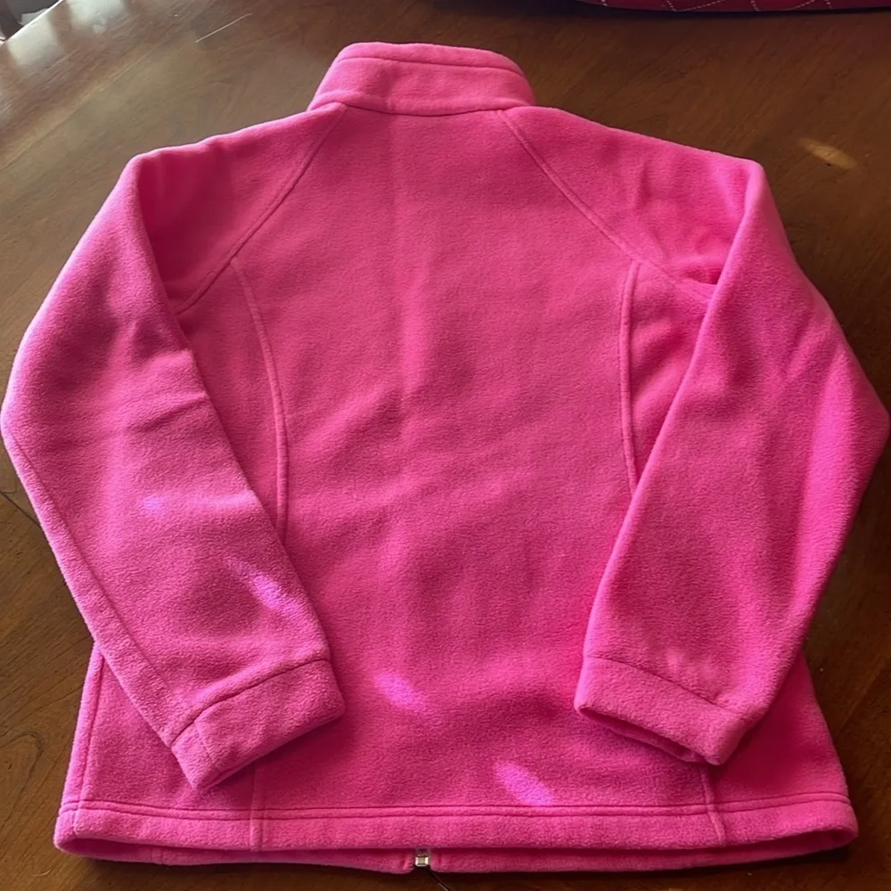 COLUMBIA Girls Fleece Zip Up Jacket - Size XL 18/20